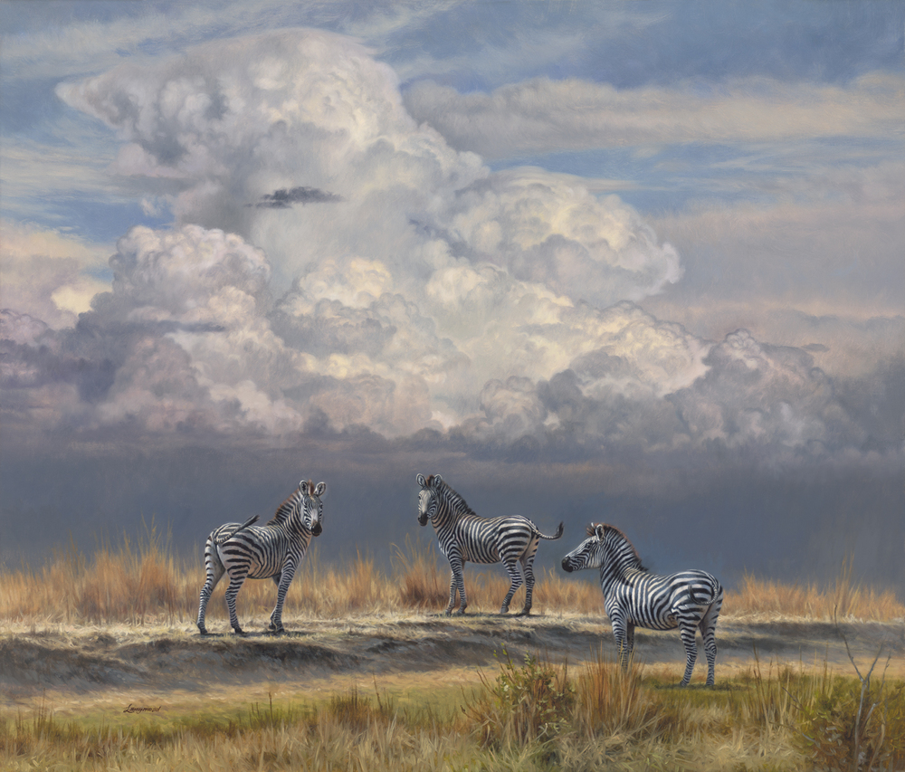 David Langmead - THE BLUE YONDER - GICLEE - 29 1/2 X 34 1/2