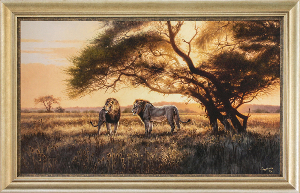 David Langmead - SILENT FIRE - GICLEE - 30 X 50