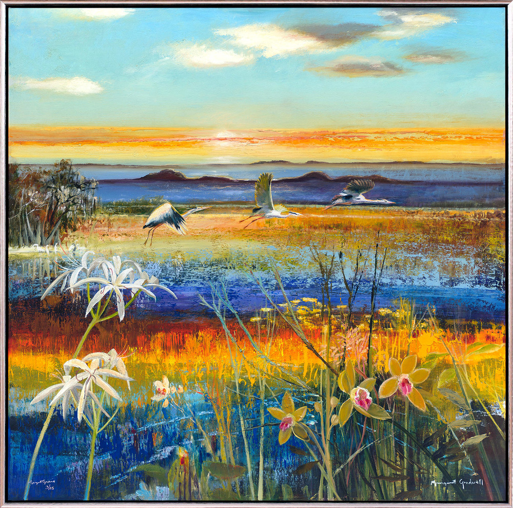Margaret Gradwell - SEVEN SISTERS - GICLEE - 49 1/2 X 49 1/2