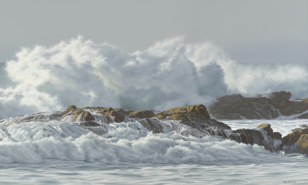 Rob MacIntosh - WHITE OUT - GICLEE - 36 X 60