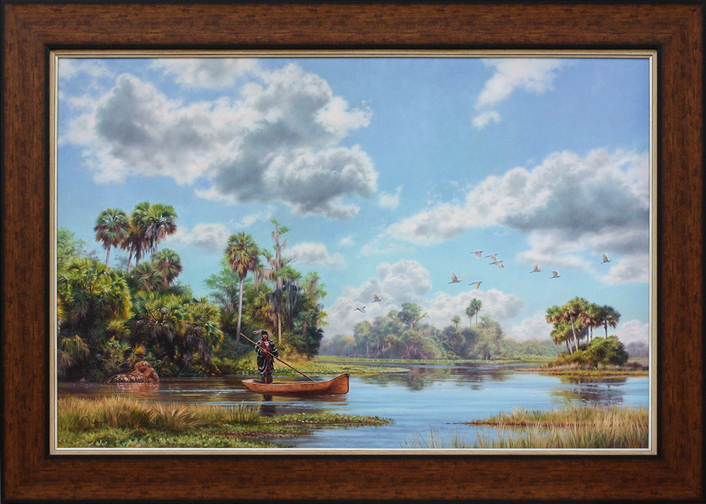 David Langmead - ANCIENT WATERS - GICLEE - 32 X 48