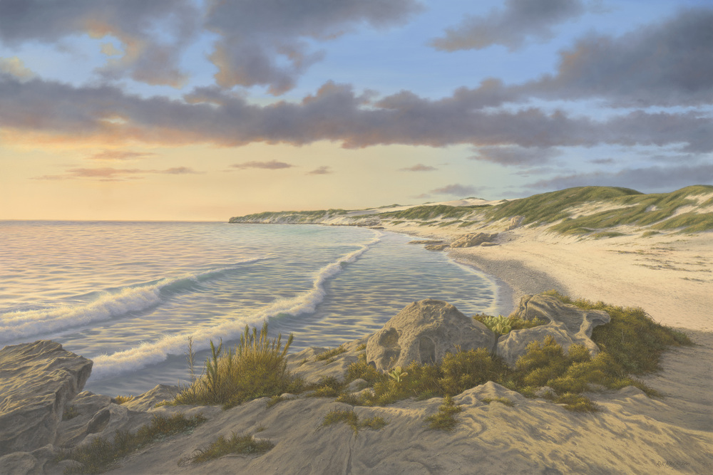 Rob MacIntosh - PEACEFUL SUNSET - GICLEE - 36 X 60