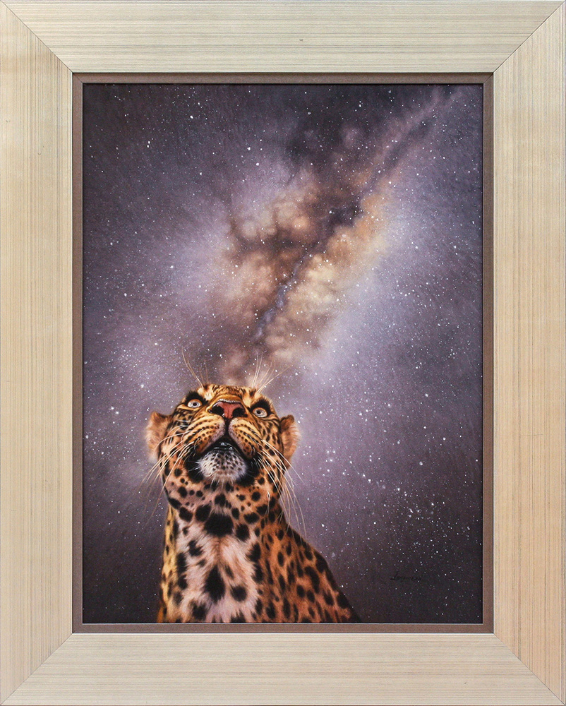 David Langmead - NIGHT SKY IN THE LEOPARD'S EYE - GICLEE - 24 X 18