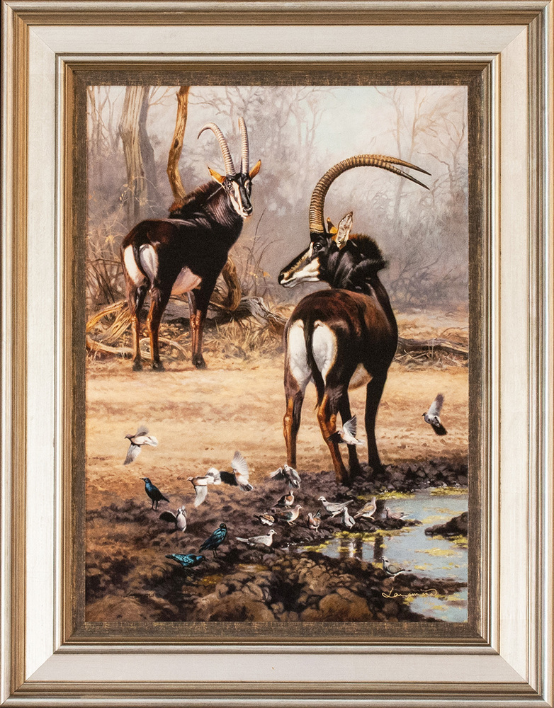 David Langmead - THE DEPARTURE - GICLEE - 25 X 17 3/4