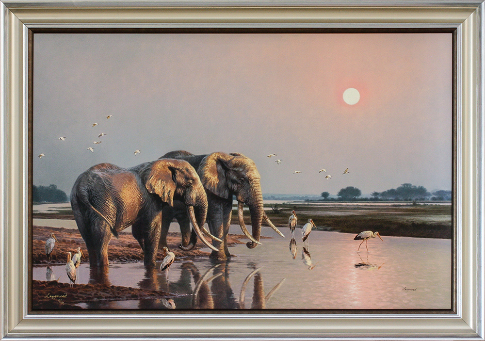 David Langmead - A SLICE OF HEAVEN - GICLEE - 31 X 47