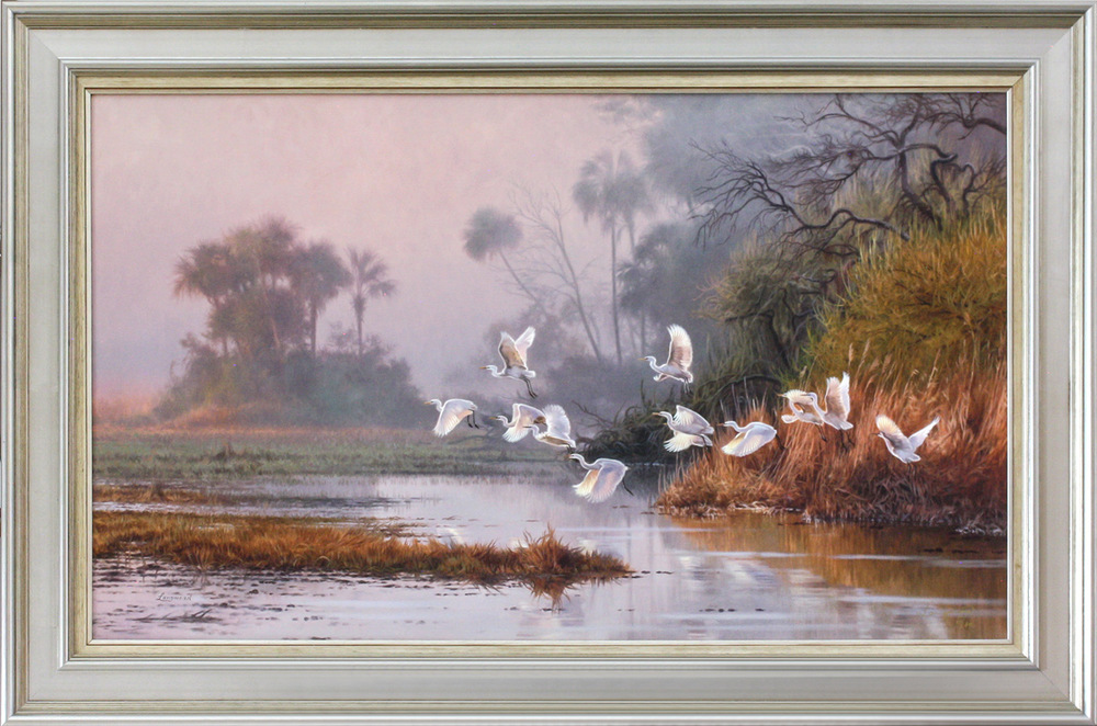 David Langmead - MELLOW MISTS - GICLEE - 24 X 40