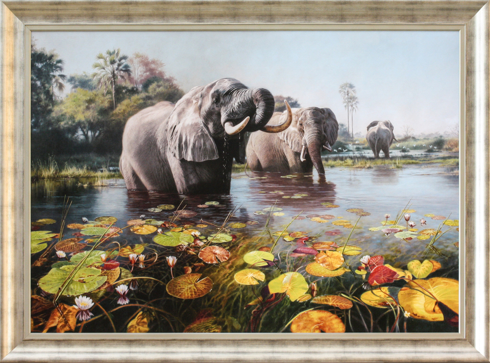 David Langmead - POOLS OF PARADISE - GICLEE - 44 X 62