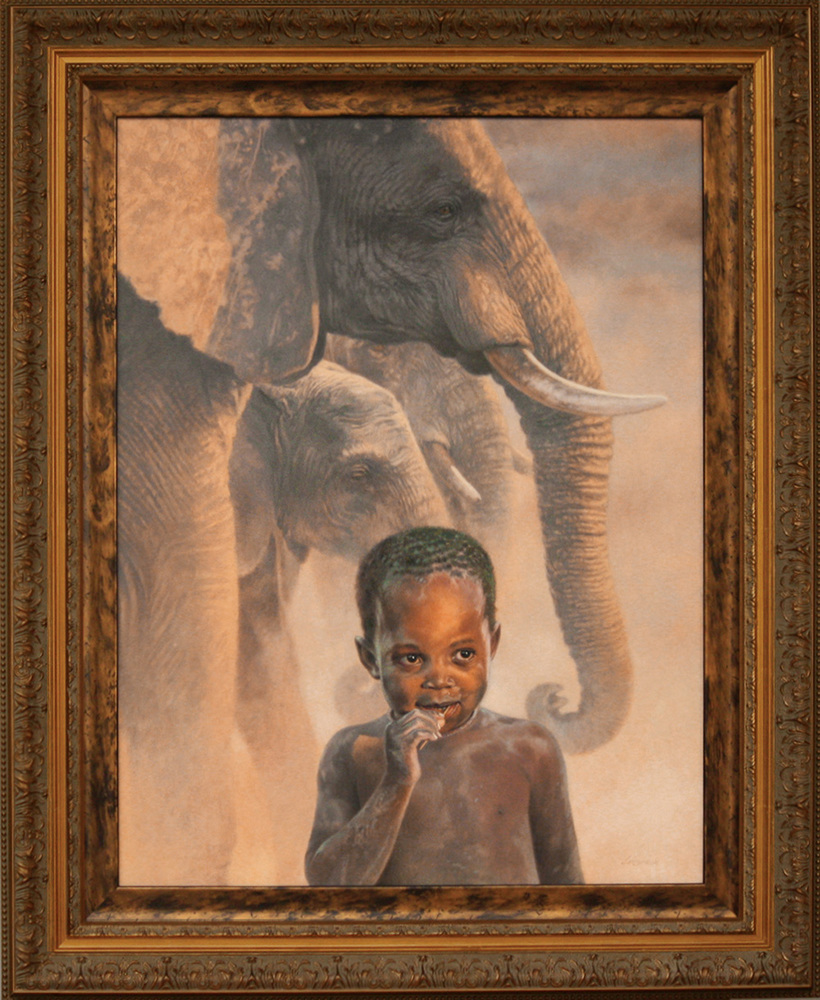 David Langmead - HERDBOY - GICLEE - 33 X 25