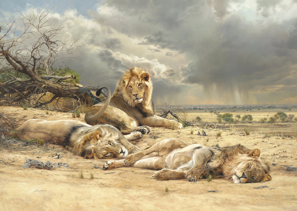 David Langmead - SEAT OF POWER (REDUCED SIZE) - GICLEE - 30 X 42