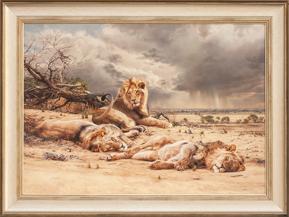 David Langmead - SEAT OF POWER (REDUCED SIZE) - GICLEE - 30 X 42