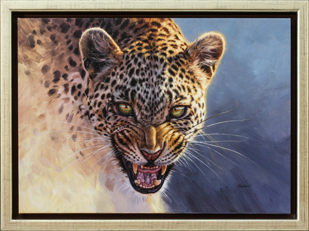 David Langmead - SNARL - OIL ON CANVAS - 24 X 33 1/4