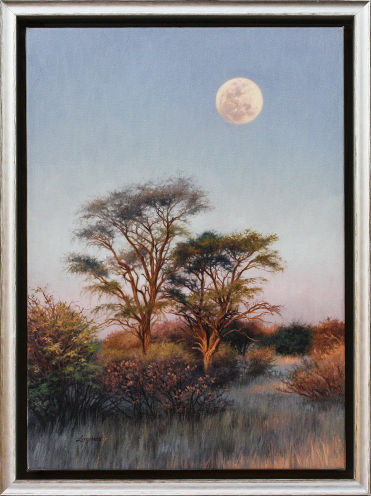 David Langmead - TWILIGHT - OIL ON CANVAS - 22 3/4 X 16 1/4