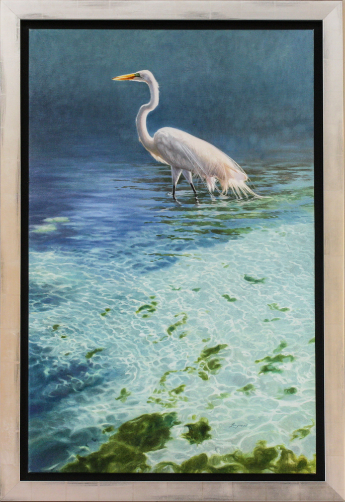 David Langmead - SPRING WATERS David Langmead - SPRING WATERS - OIL ON CANVAS - 39 7/8 X 29 1/2