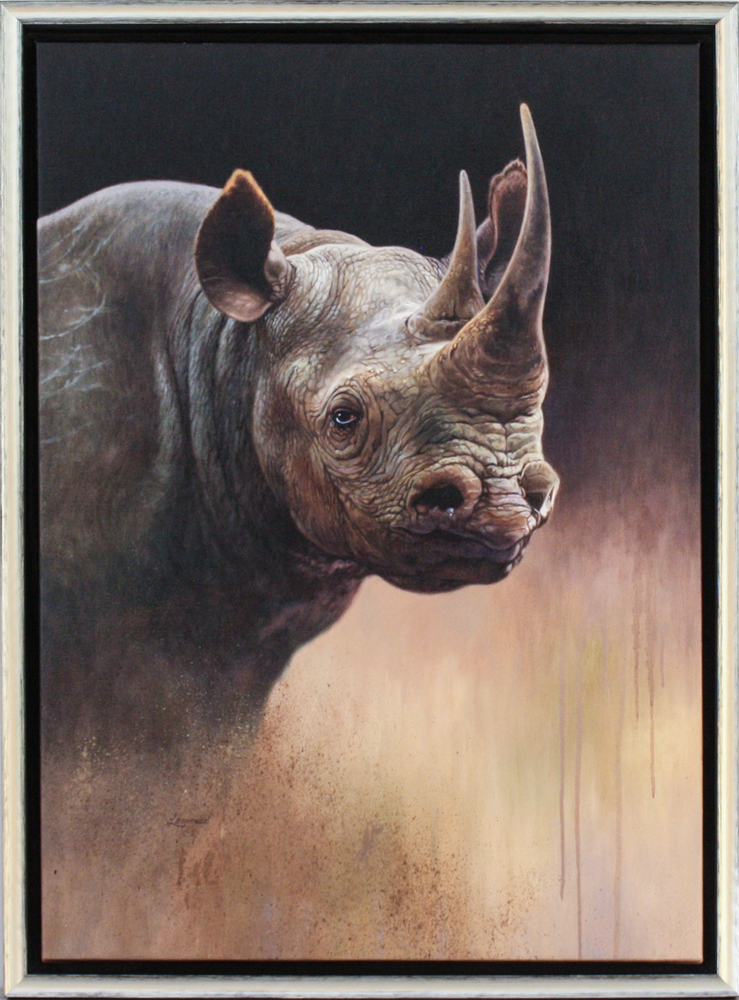 David Langmead - TITAN - OIL ON CANVAS - 33 1/2 X 24