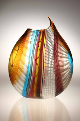 Gianluca Vidal - NOTABILE 01 - GLASS - 14 X 10 3/4 X 4 1/4