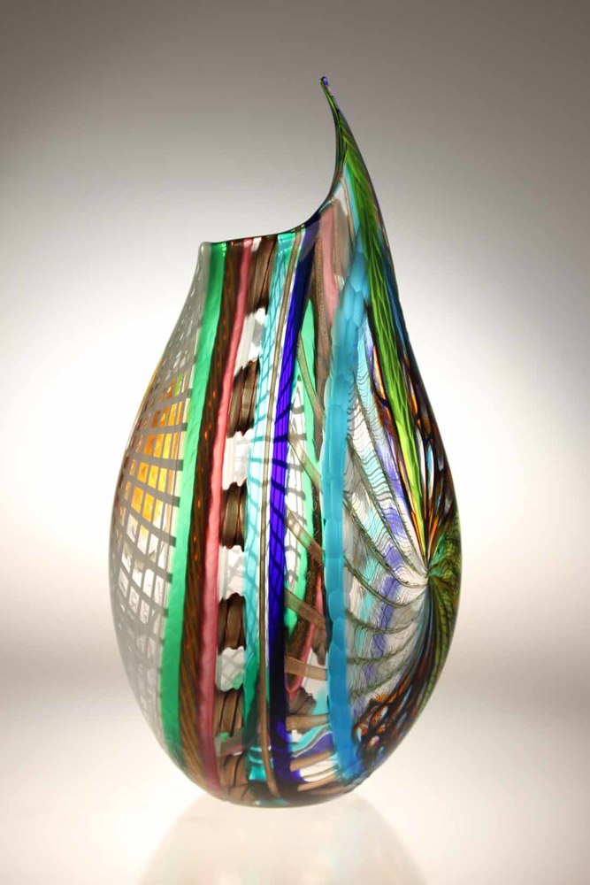 Gianluca Vidal - LODARE 20 - GLASS - 18 X 8 1/2 X 4 3/4