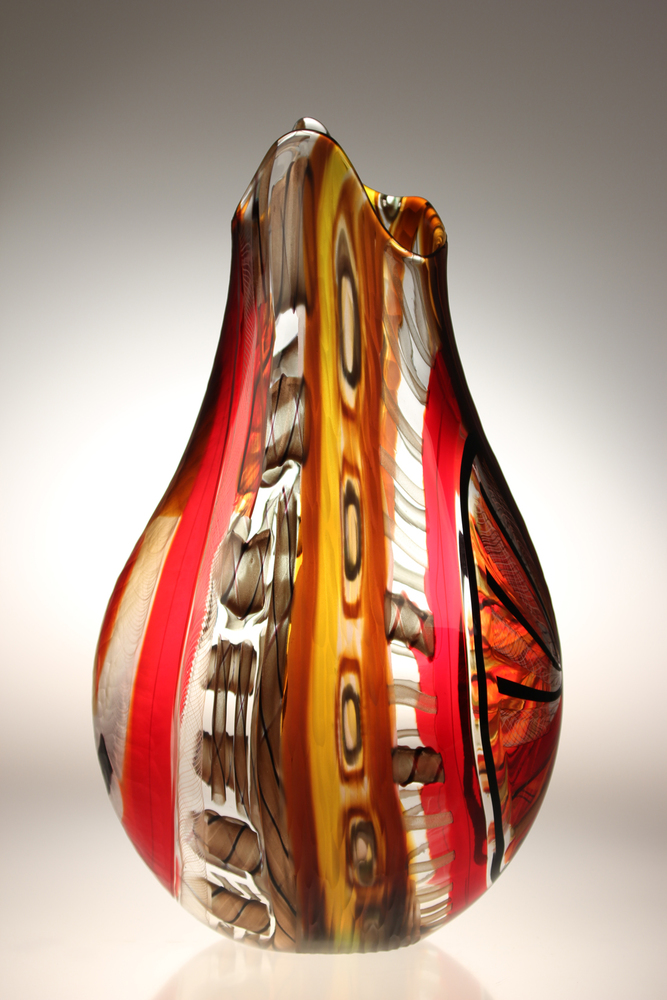 Gianluca Vidal - NOTABILE 24 - GLASS - 17 X 9 1/4 X 4 1/4