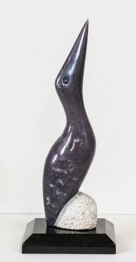 Godfrey Zonde - SUNNING STORK - LAPRODITE - 14 X 4 X 3