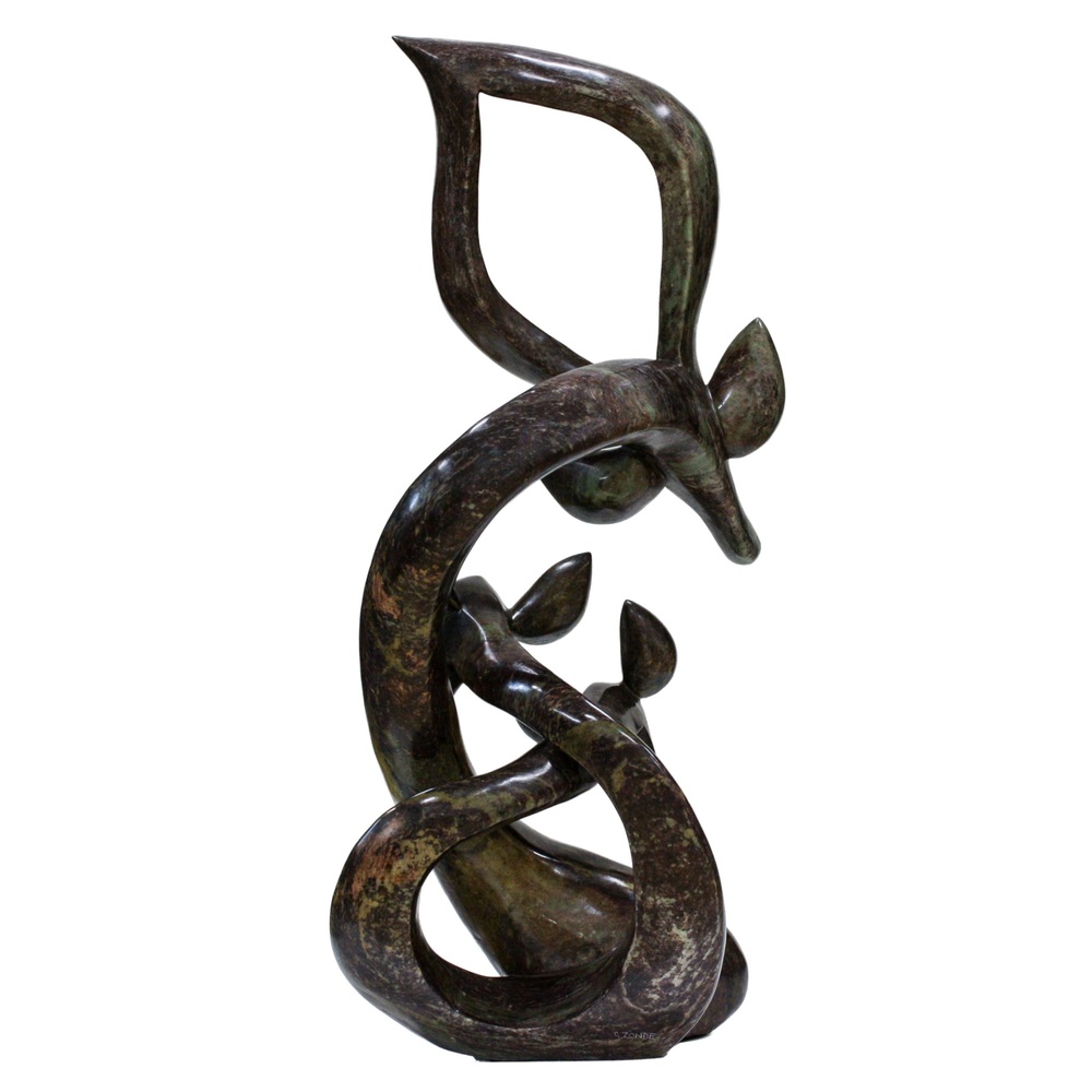 Godfrey Zonde - BUCK FAMILY - SERPENTINE - 43 X 20 X 10