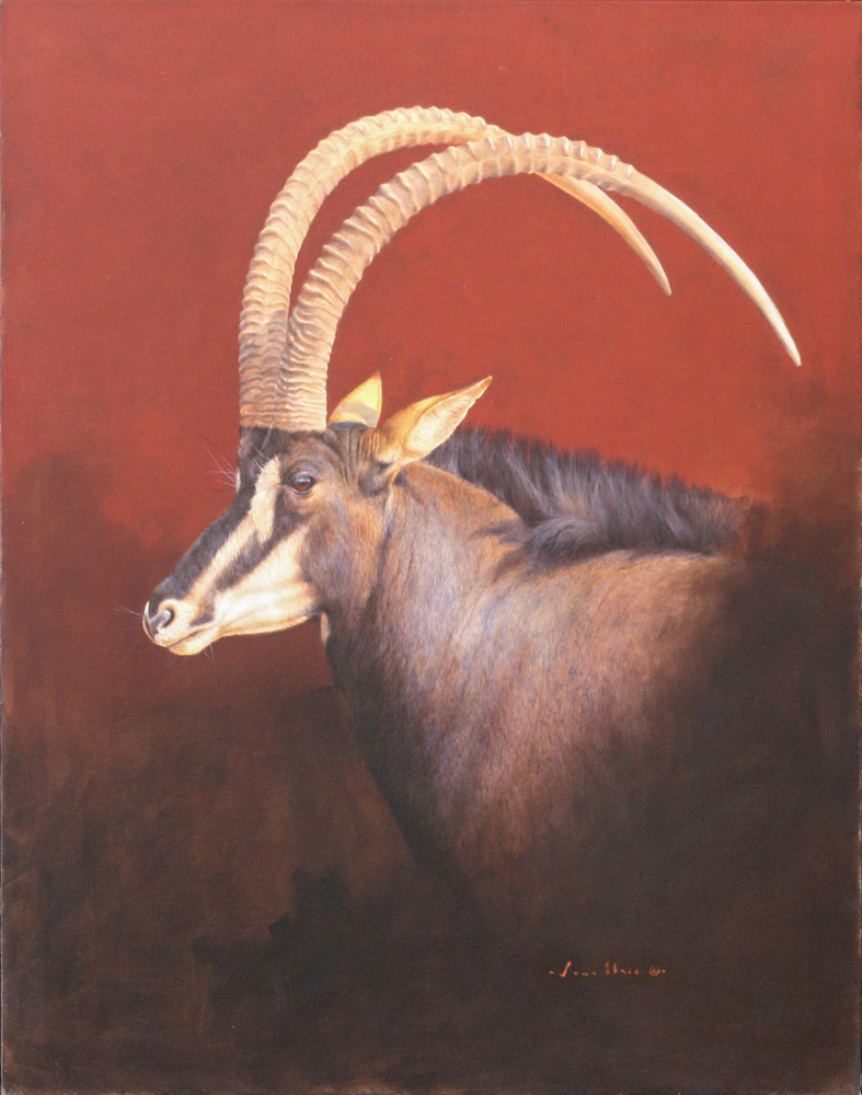 Jean Abrie - ROYAL CROWN - OIL ON CANVAS - 53 3/4 X 41 3/4