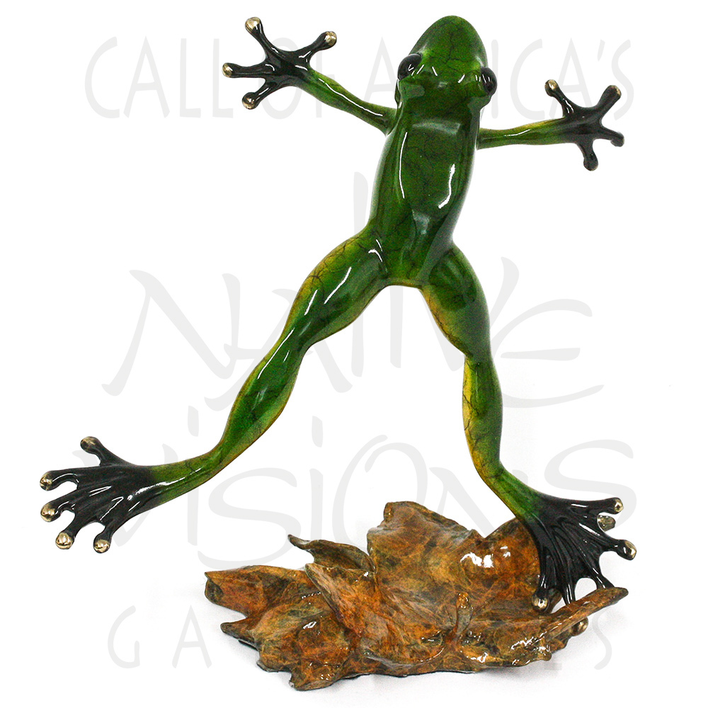 Joseph Quillan - FOREST JUMP - BRONZE - 6.75 x 7.25