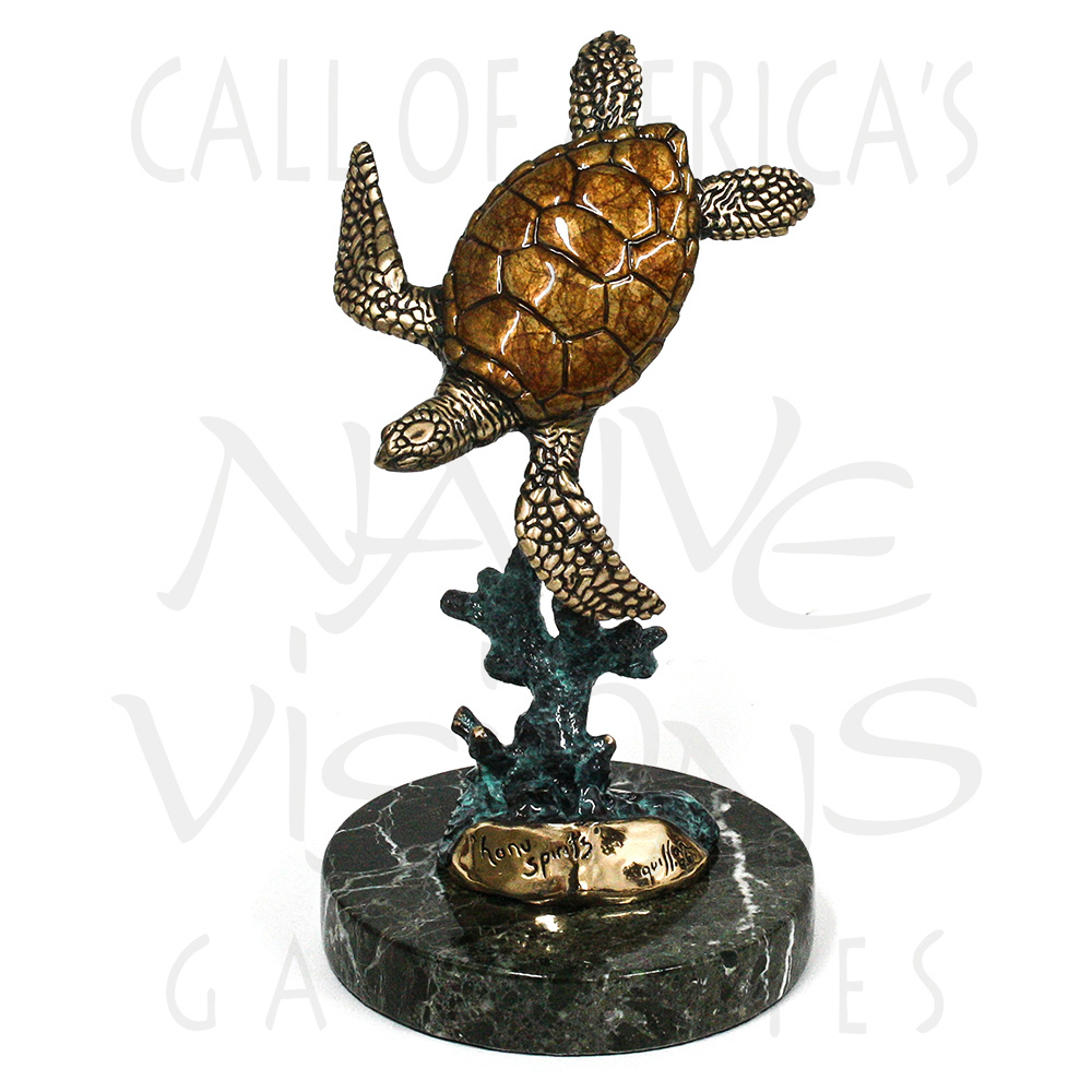 Joseph Quillan - HONU SPIRITS - BRONZE - 8 x 6