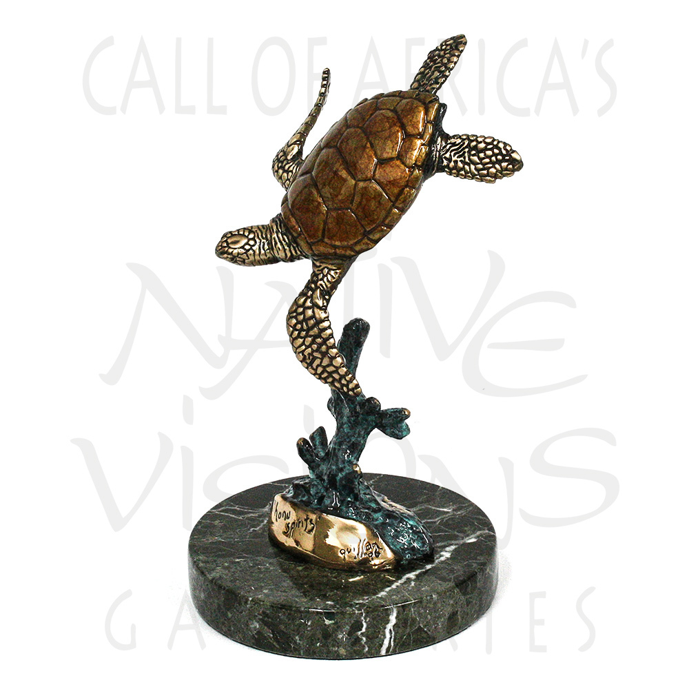 Joseph Quillan - HONU SPIRITS - BRONZE - 8 x 6