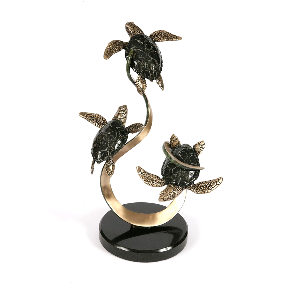 Joseph Quillan - MOONLIGHT CAROUSEL - BRONZE - 10 X 5 1/2 X 18 1/2