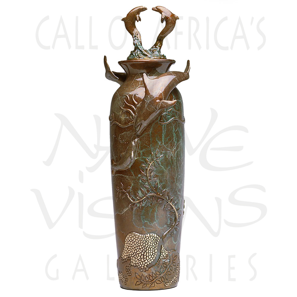 Joseph Quillan - MYSTIC ENCOUNTER - BRONZE - 10 x 5