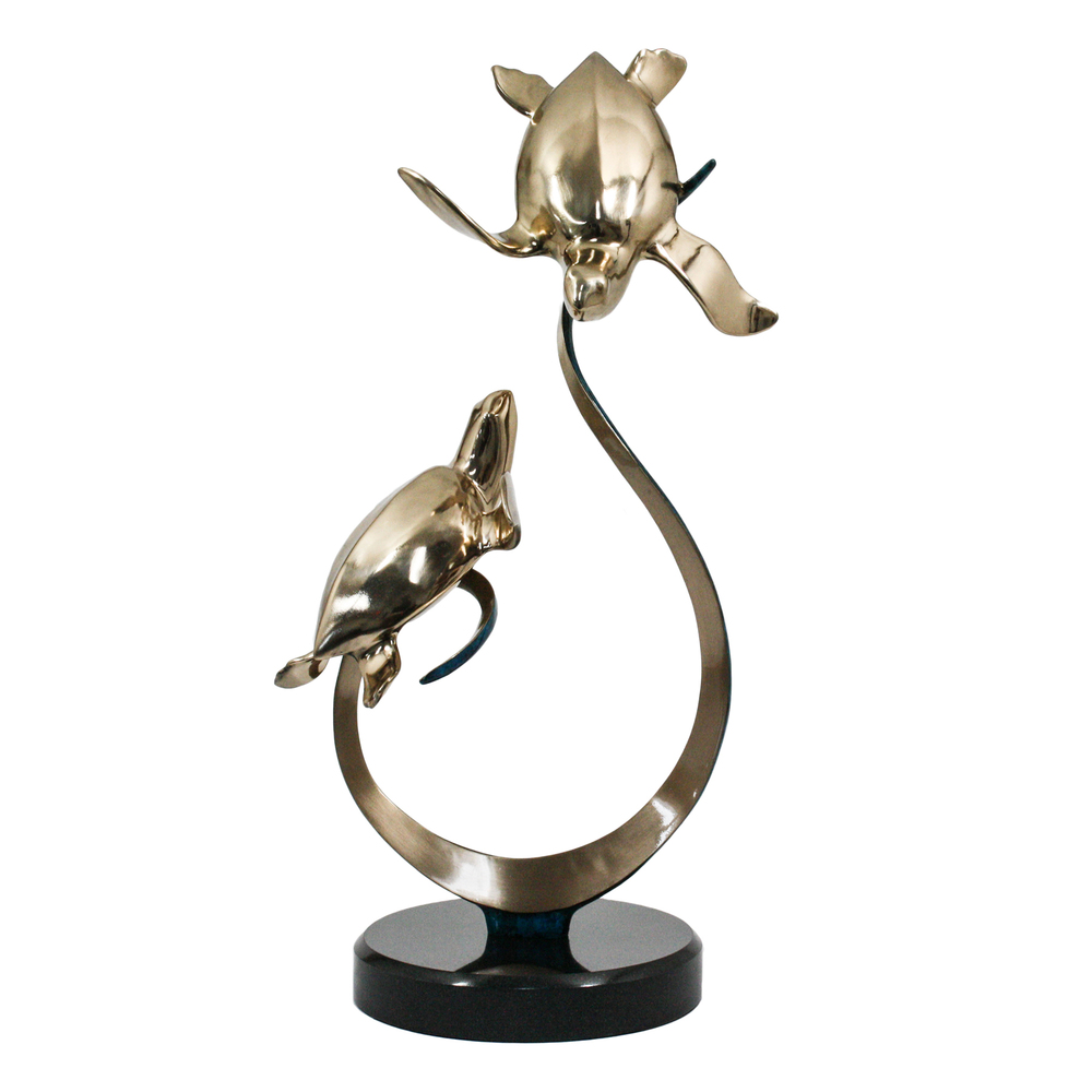 Joseph Quillan - MAKING MEMORIES - BRONZE - 12 X 9 X 18