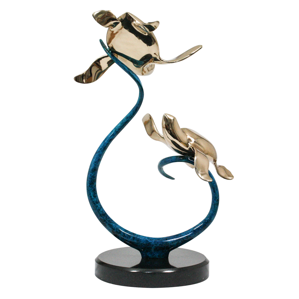 Joseph Quillan - MAKING MEMORIES - BRONZE - 12 X 9 X 18