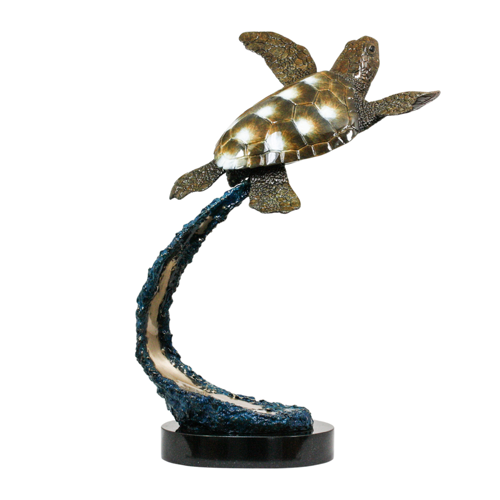 Joseph Quillan - CHASE THE MOON - BRONZE - 23 1/2 X 15 X 14