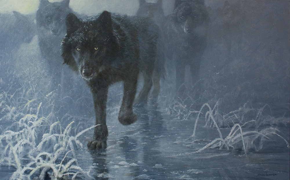 John Seerey-Lester - FREEZE WARNING John Seerey-Lester - FREEZE WARNING - GICLEE - 36 X 48
