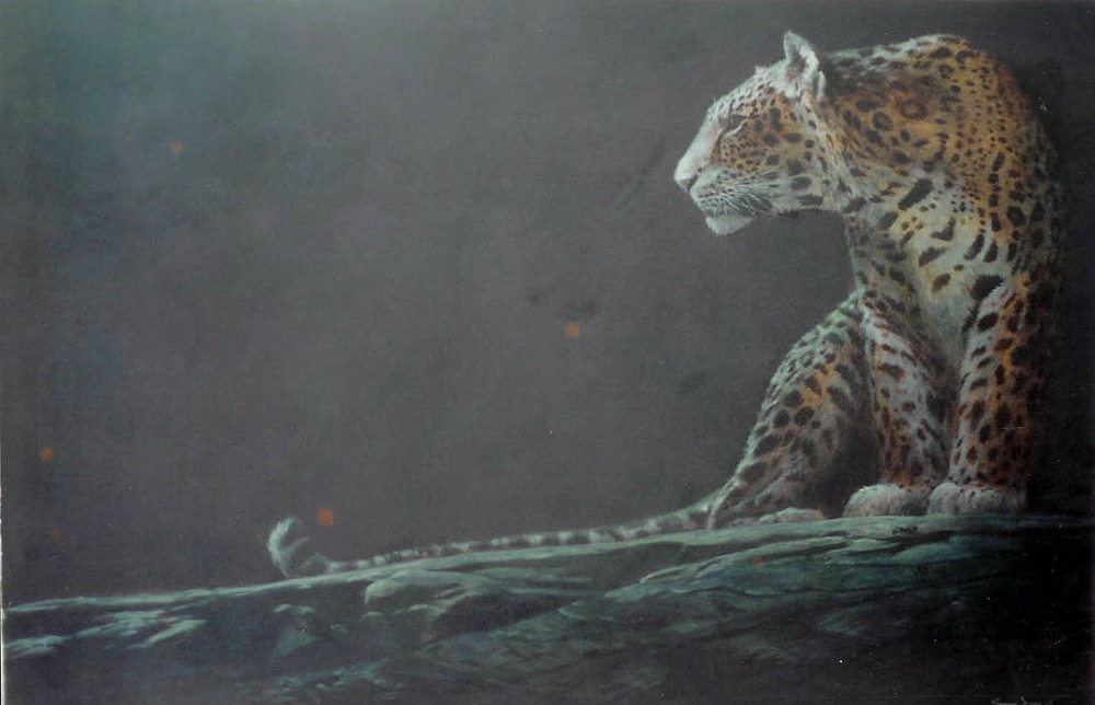 John Seerey-Lester - FULL MOON RISING John Seerey-Lester - FULL MOON RISING - GICLEE - 24 X 36