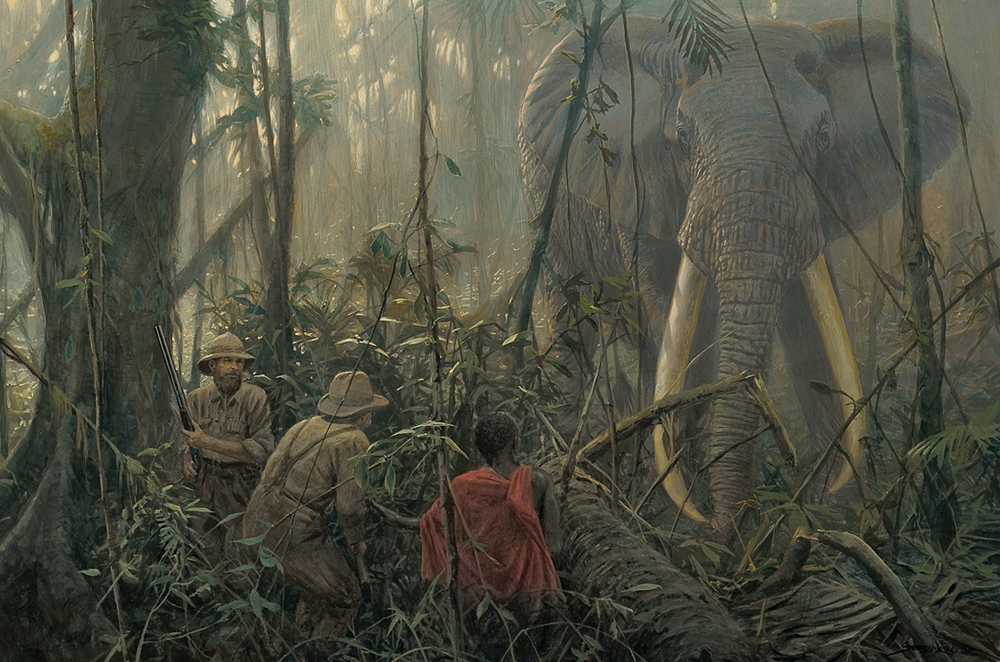 John Seerey-Lester - LORD OF THE FOREST John Seerey-Lester - LORD OF THE FOREST - GICLEE - 24 X 36