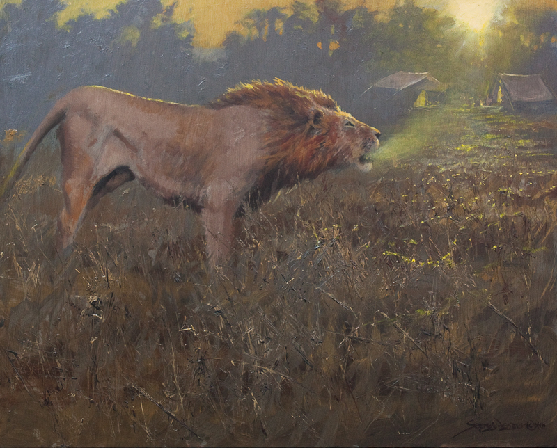 John Seerey-Lester - ROAR John Seerey-Lester - ROAR - GICLEE - 16 X 20