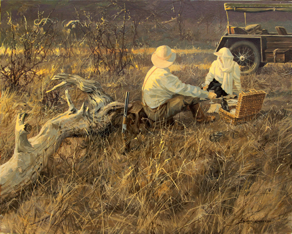 John Seerey-Lester - SHADOWS IN THE GRASS - GICLEE - 16 X 20