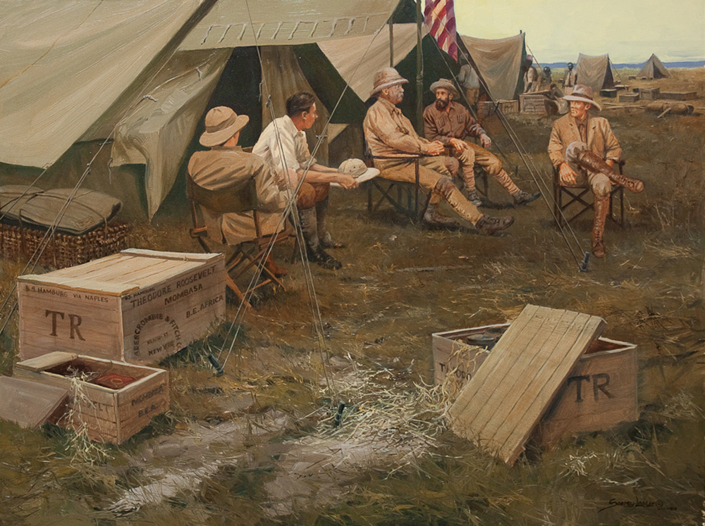 John Seerey-Lester - THE ARRIVAL John Seerey-Lester - THE ARRIVAL - GICLEE - 18 X 24