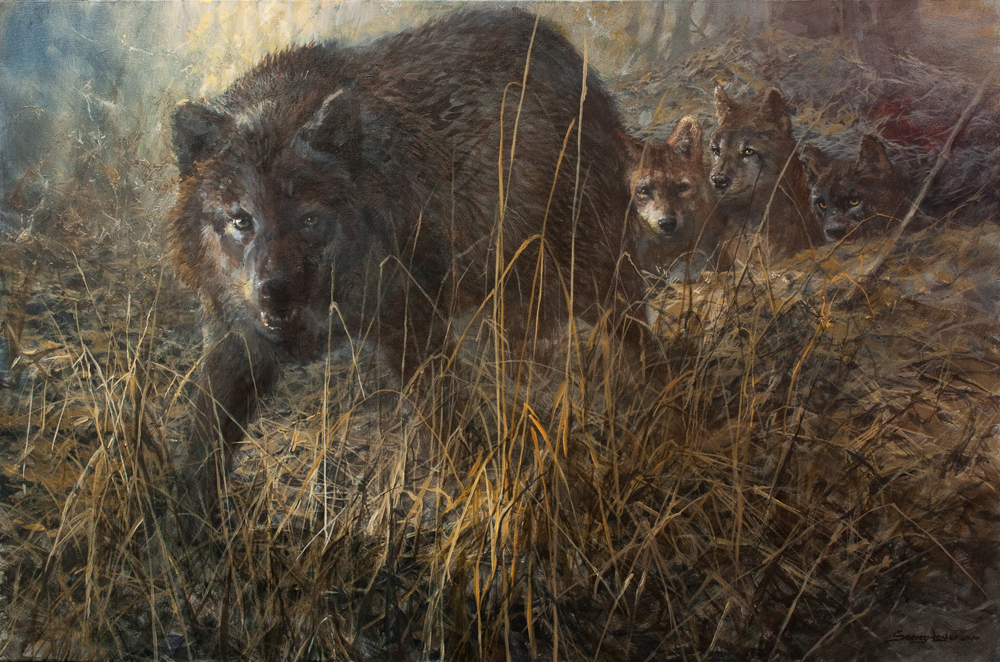 John Seerey-Lester - THE GUARDIAN John Seerey-Lester - THE GUARDIAN - GICLEE - 24 X 36