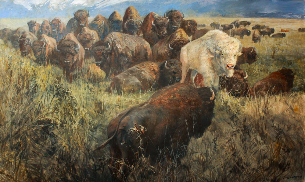 John Seerey-Lester - THE SACRED ONE John Seerey-Lester - THE SACRED ONE - GICLEE - 36 X 60