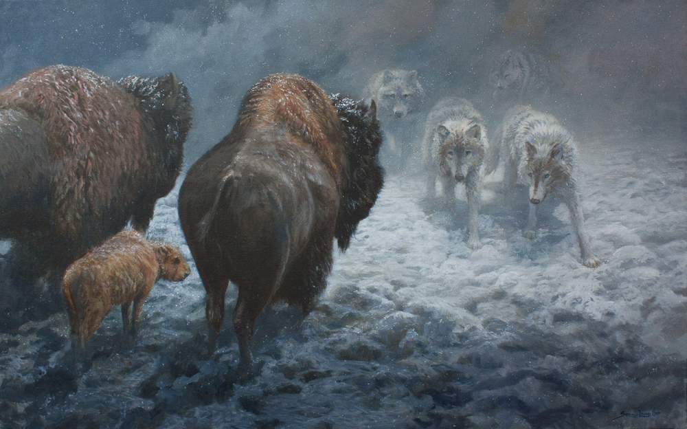 John Seerey-Lester - THE STAGE IS SET John Seerey-Lester - THE STAGE IS SET - GICLEE - 30 X 48