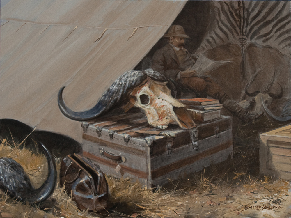 John Seerey-Lester - TROPHY TENT John Seerey-Lester - TROPHY TENT - GICLEE - 12 X 16