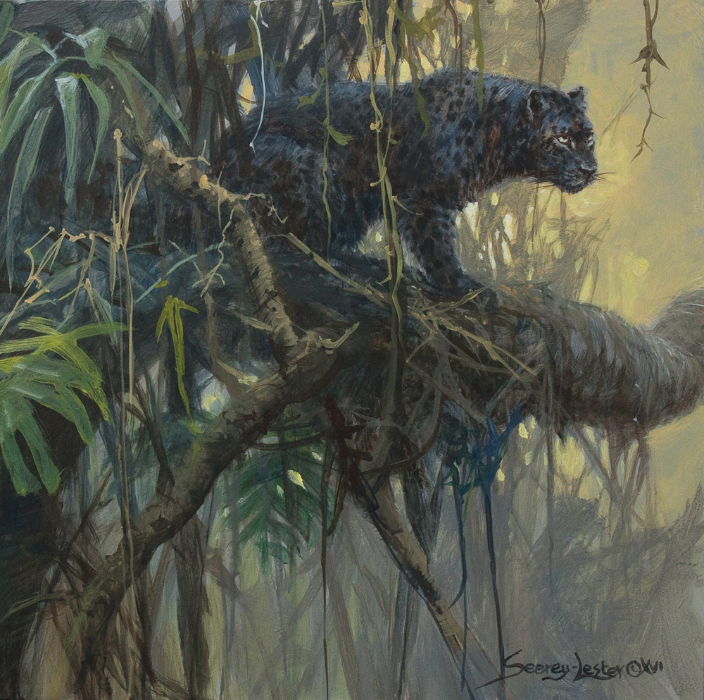 John Seerey-Lester - TWILIGHT LOOKOUT John Seerey-Lester - TWILIGHT LOOKOUT - GICLEE - 24 X 24