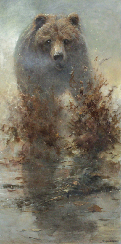 John Seerey-Lester - MUD GLORIOUS MUD - OIL - 48 X 24