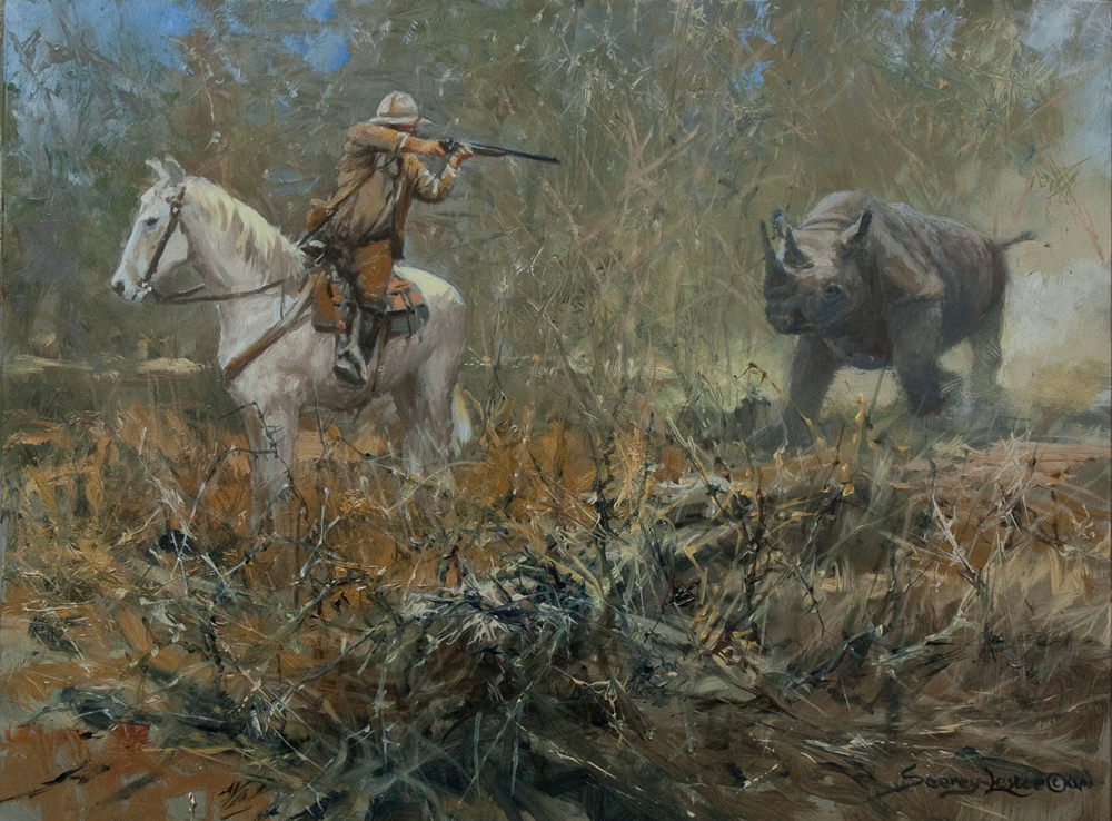 John Seerey-Lester - BLACK DEATH John Seerey-Lester - BLACK DEATH - GICLEE - 18 X 36