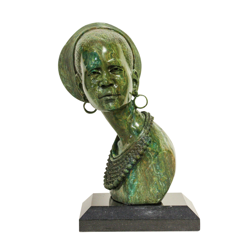 James Tandi - PEDI LADY - VERDITE - 15 X 8 X 12