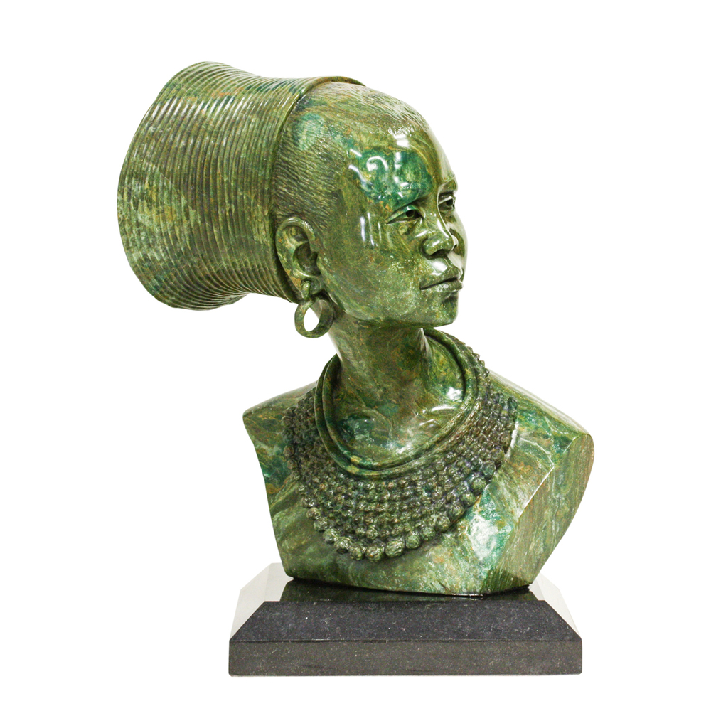 James Tandi - PEDI LADY - VERDITE - 15 X 8 X 12