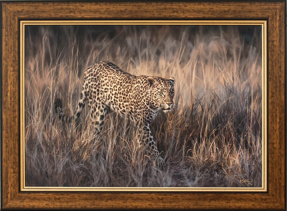 Jaco van Schalkwyk - LORD OF THE SAVANNAH - GICLEE - 33 X 48