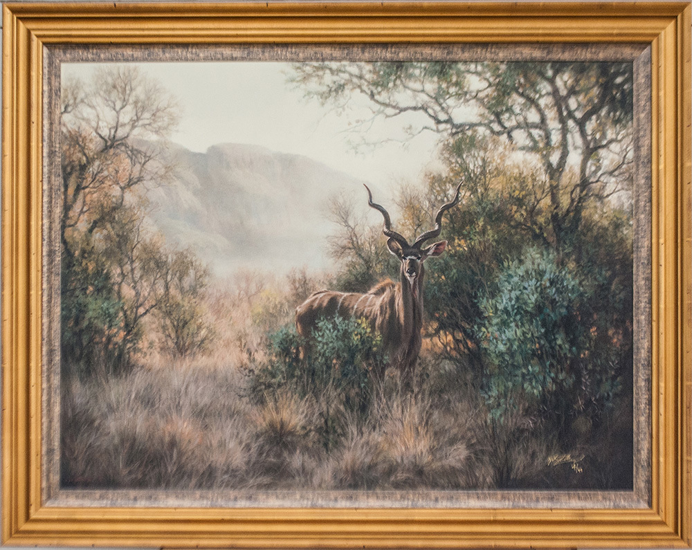 Jaco van Schalkwyk - KUDU: ENTABENI - GICLEE - 30 X 40