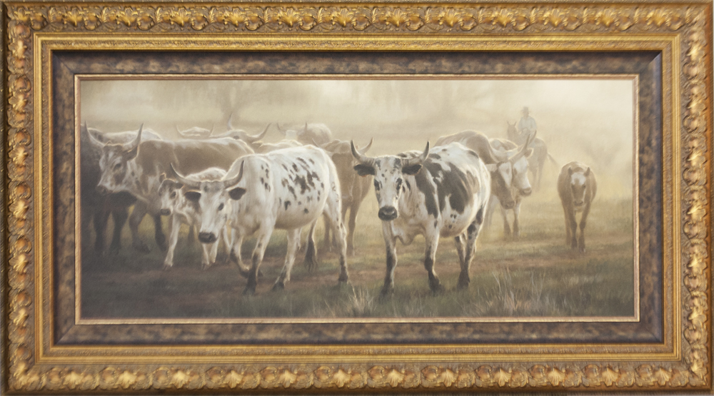 Jaco van Schalkwyk - HOMEWARD BOUND: TWO - OIL ON CANVAS - 18 X 40